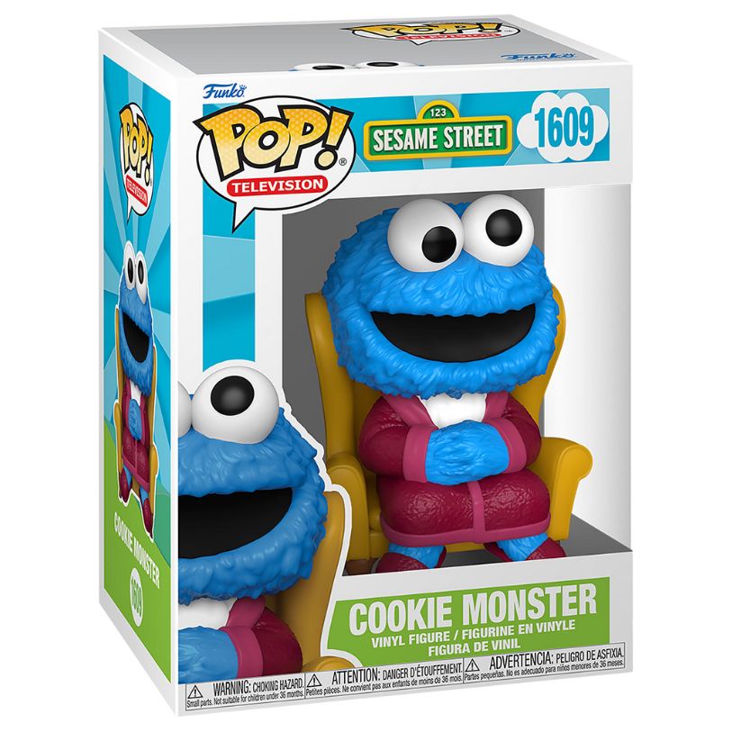 FUNKO POP! TELEVISION SESAME STREET COOKIE MONSTER no1609
