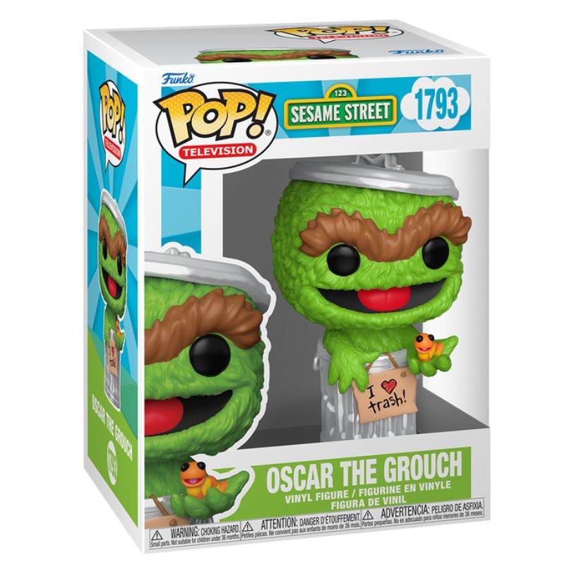 FUNKO POP! TELEVISION SESAME STREET OSCAR THE GROUCH no1793