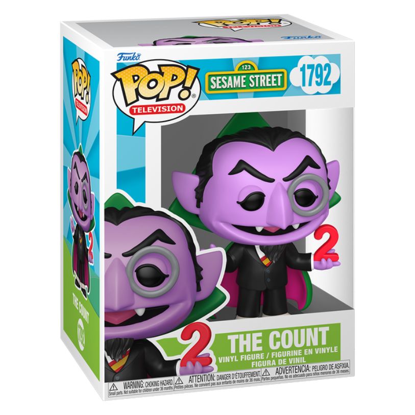 FUNKO POP! TELEVISION SESAME STREET THE COUNT no1792