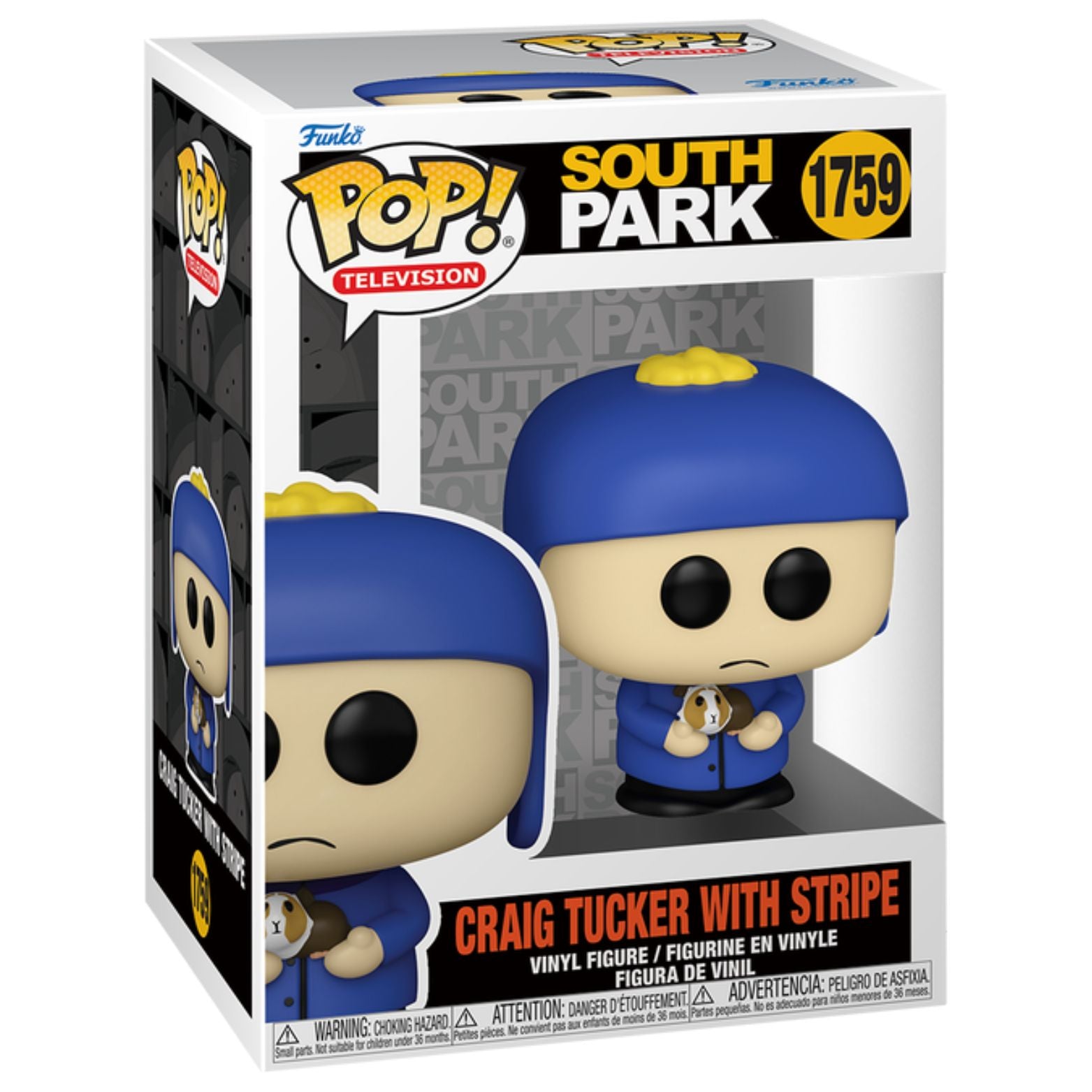 FUNKO POP! TELEVISION SOUTH PARK CRAIG TUCKER WITH STRIPE no1759