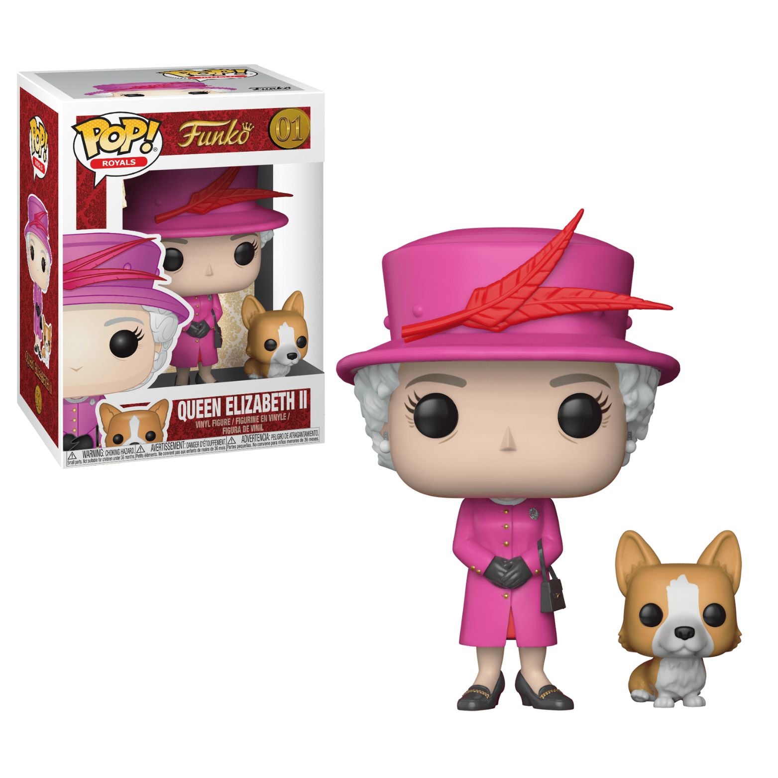FUNKO POP! ROYALS QUEEN ELISABETH II no01