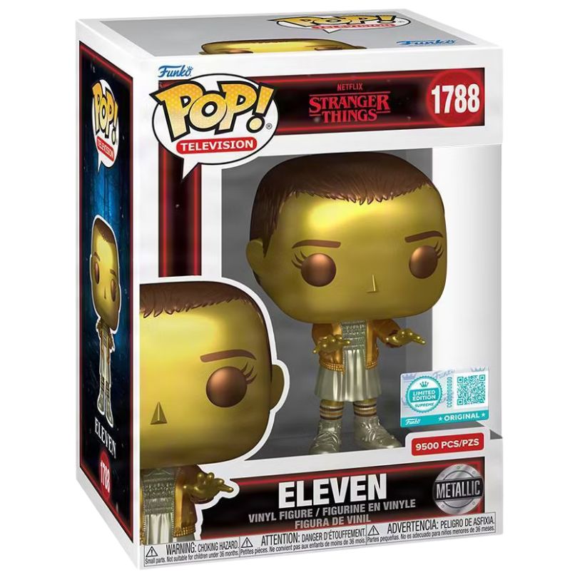 FUNKO POP! TELEVISION STRANGER THINGS ELEVEN METALLIC LIMITED EDITION no1788