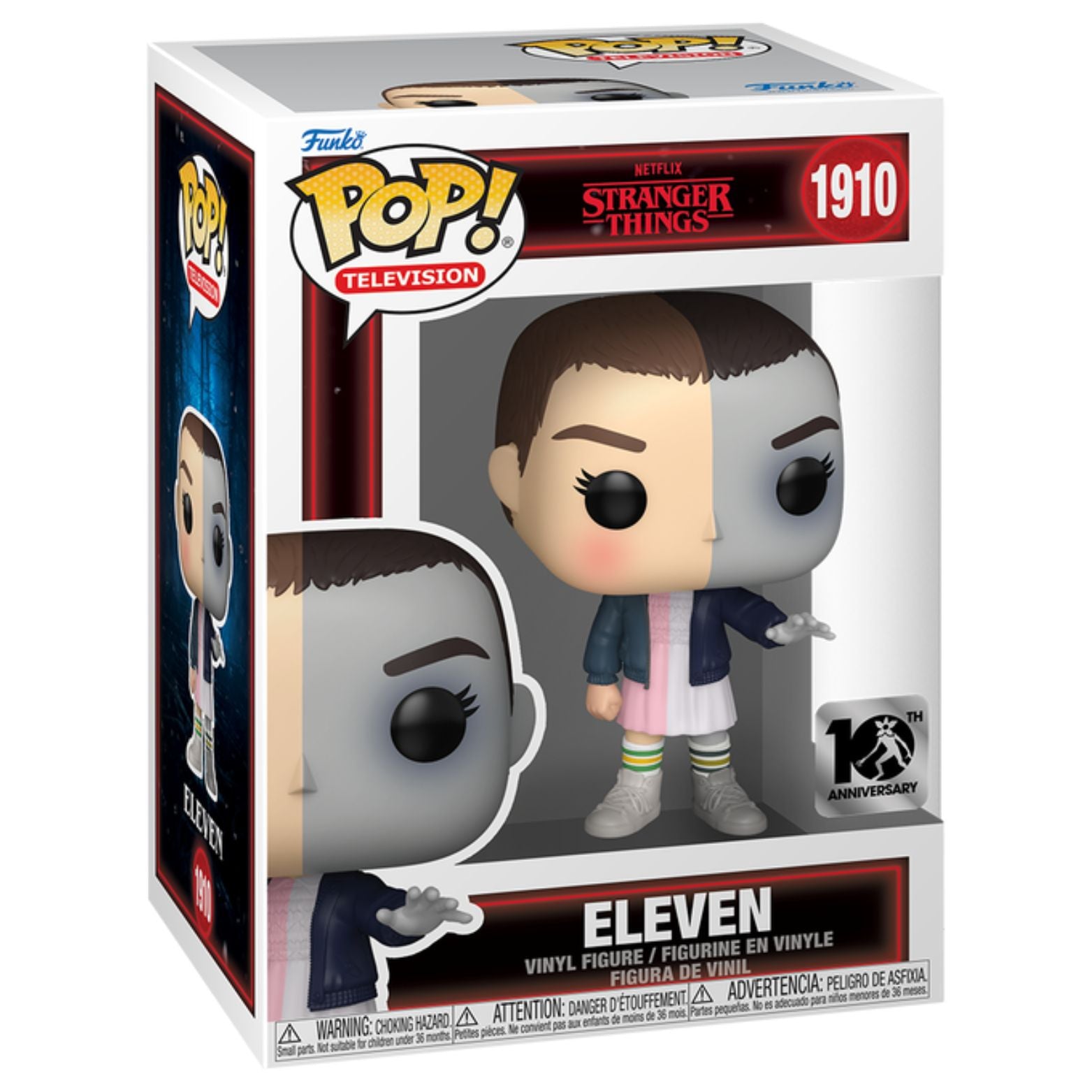 FUNKO POP! TELEVISION STRANGER THINGS ELEVEN SPLIT no1910