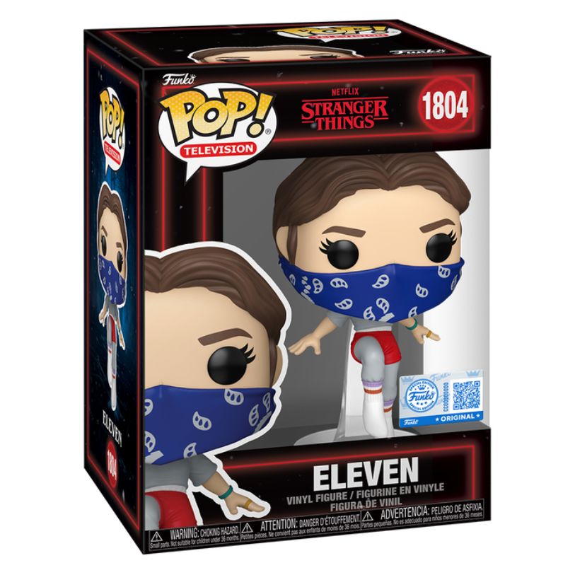 FUNKO POP! TELEVISION STRANGER THINGS ELEVEN WITH BANDANA FUNKO SPECIAL EDITION no1804