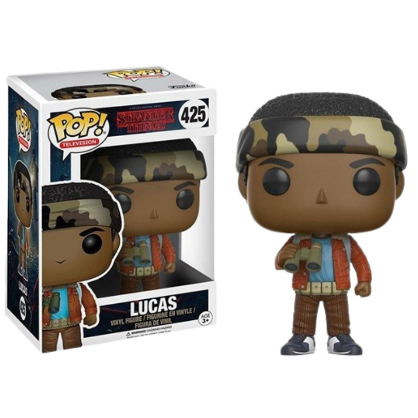 FUNKO POP! TELEVISION STRANGER THINGS LUCAS no425