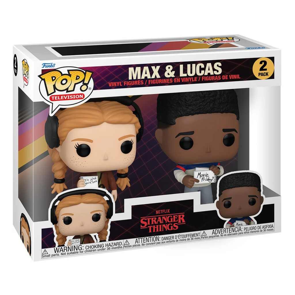 FUNKO POP! TELEVISION STRANGER THINGS MAX & LUCAS 2-PACK