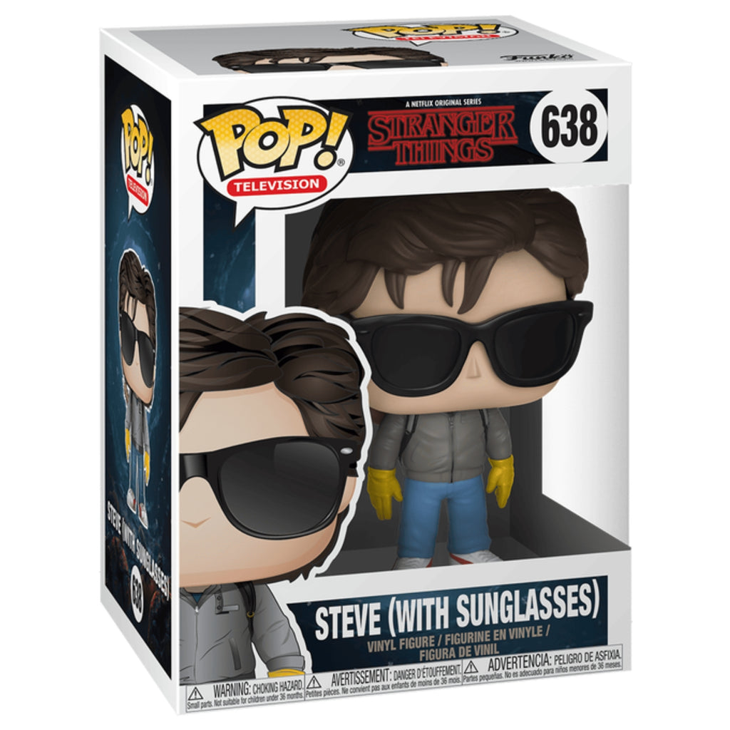 FUNKO POP! TELEVISION STRANGER THINGS STEVE WITH SUNGLASSES no638