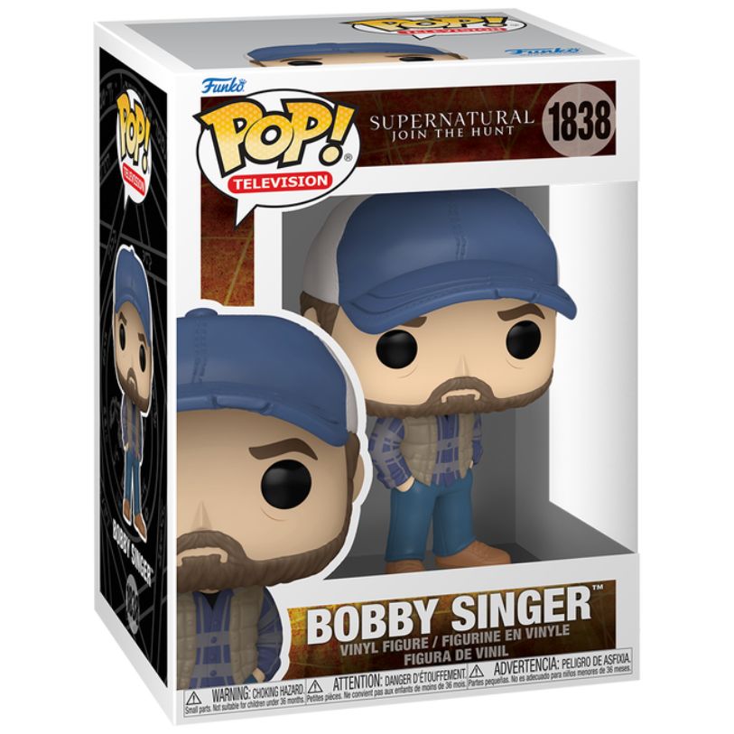 FUNKO POP! TELEVISION SUPERNATURAL JOIN THE HUNT BOBBY SINGER no1838