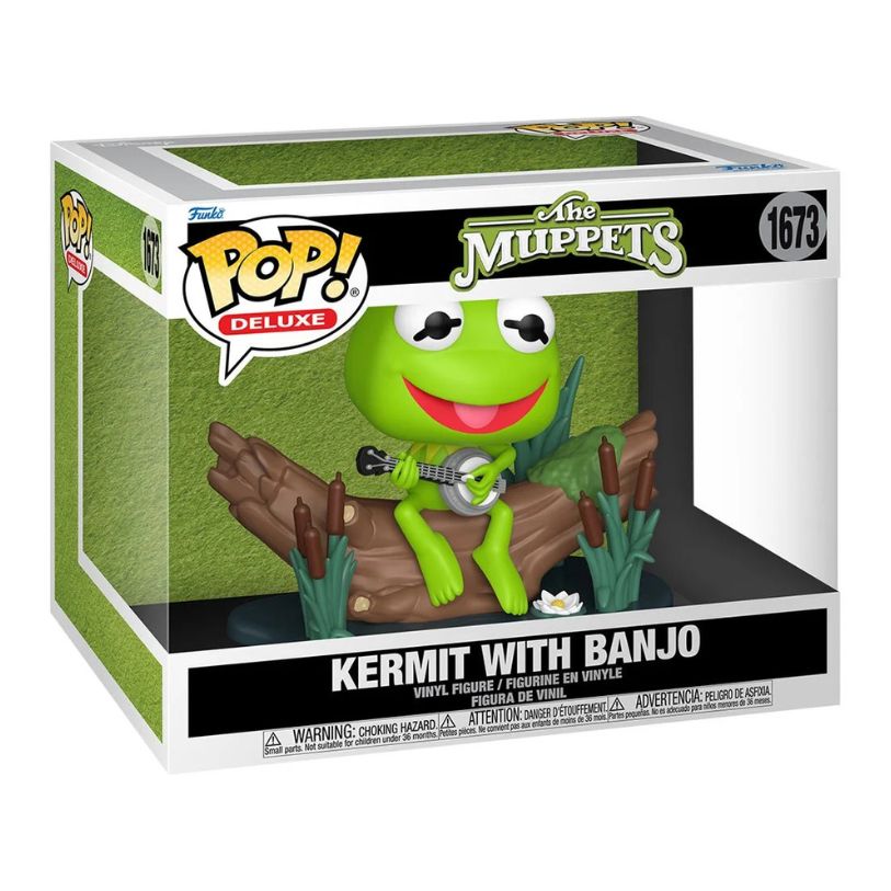 FUNKO POP! TELEVISION THE MUPPETS KERMIT WITH BANJO no1673