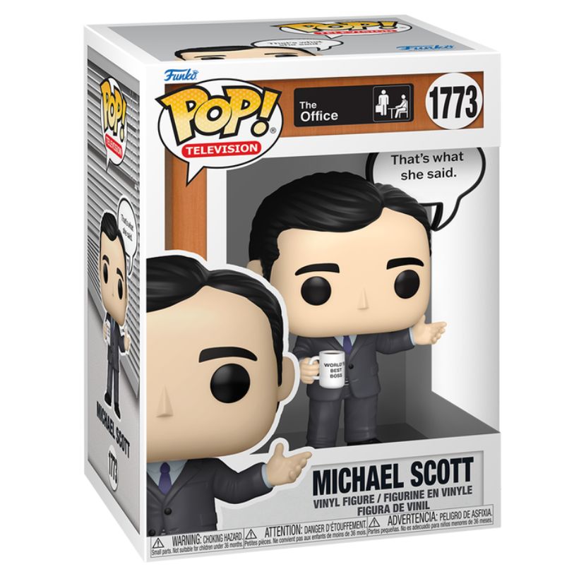 FUNKO POP! TELEVISION THE OFFICE MICHAEL SCOTT no1773
