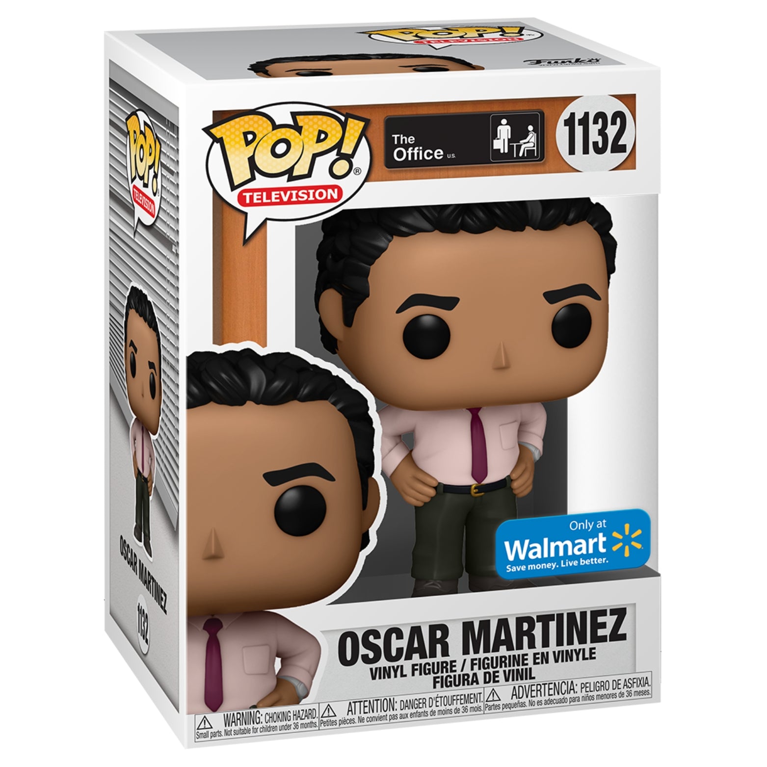 FUNKO POP! TELEVISION THE OFFICE OSCAR MARTINEZ WALMART EXCLUSIVE no1132