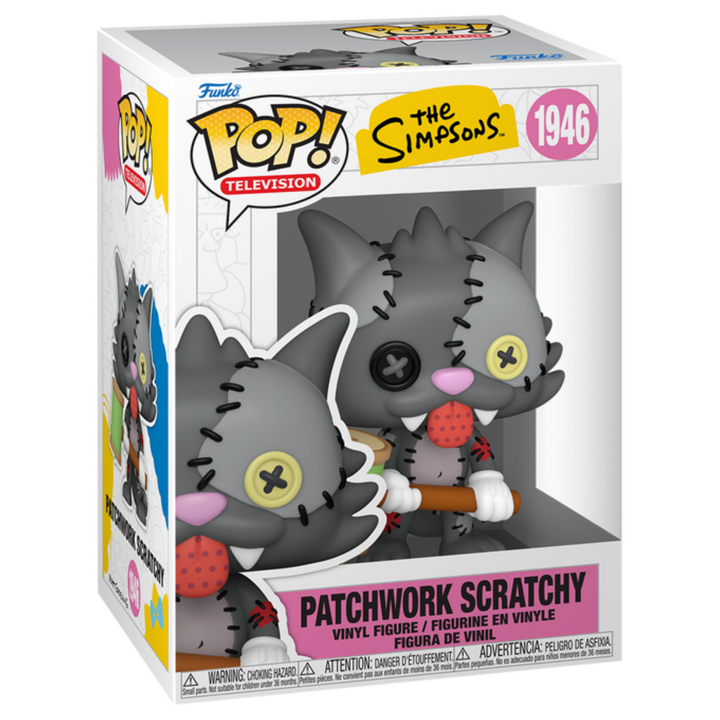 FUNKO POP! TELEVISION THE SIMPSONS PATCHWORK SCRATCHY no1946