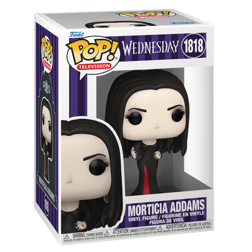 FUNKO POP! TELEVISION WEDNESDAY MORTICIA ADDAMS no1818