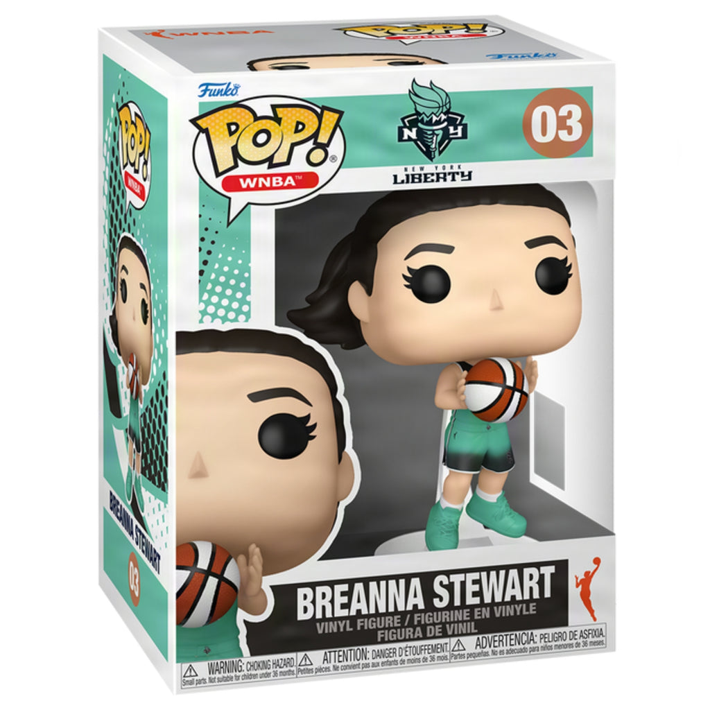 FUNKO POP! WNBA BASKETBALL NEW YORK LIBERTY BREANNA STEWART no03
