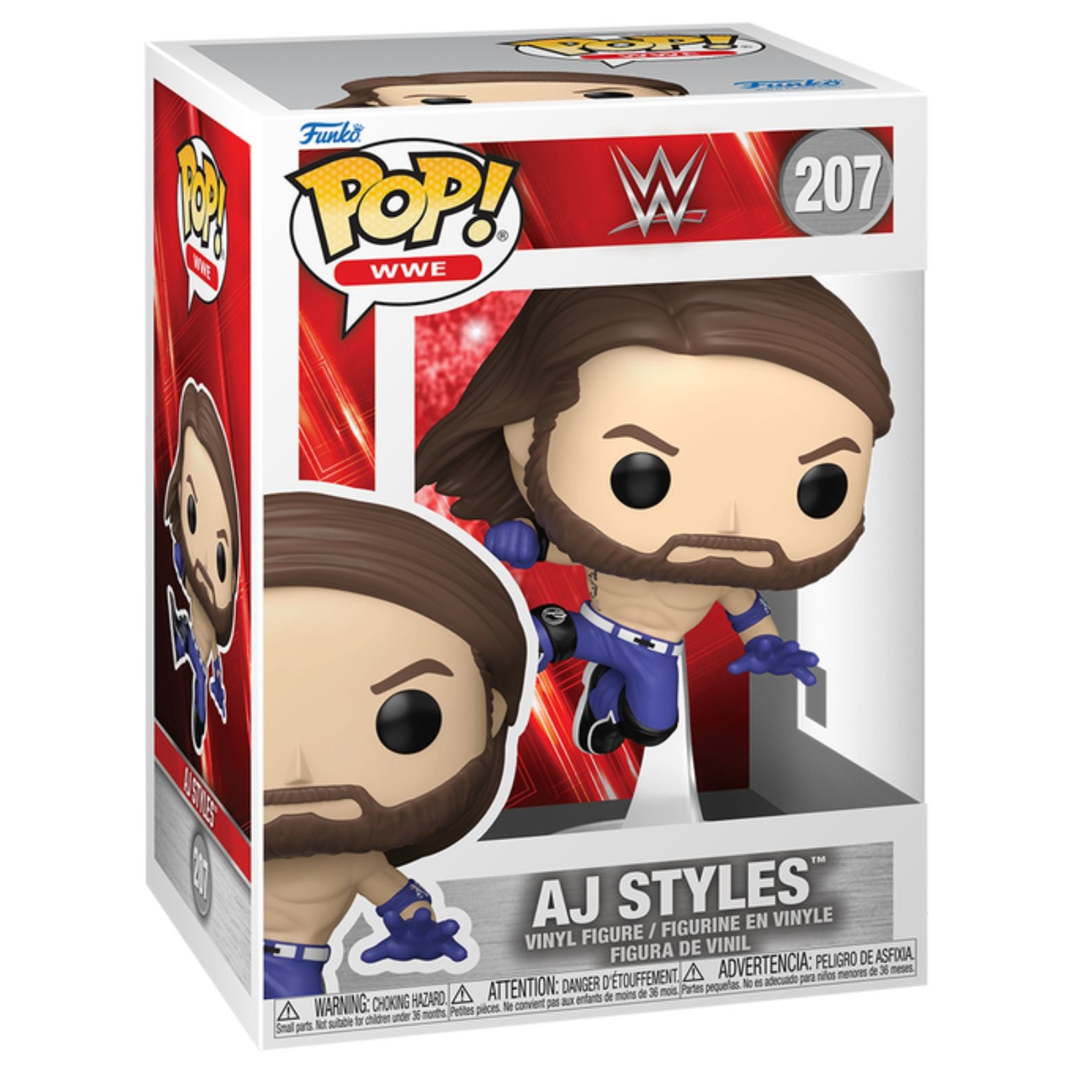 FUNKO POP! WWE AJ STYLES no207