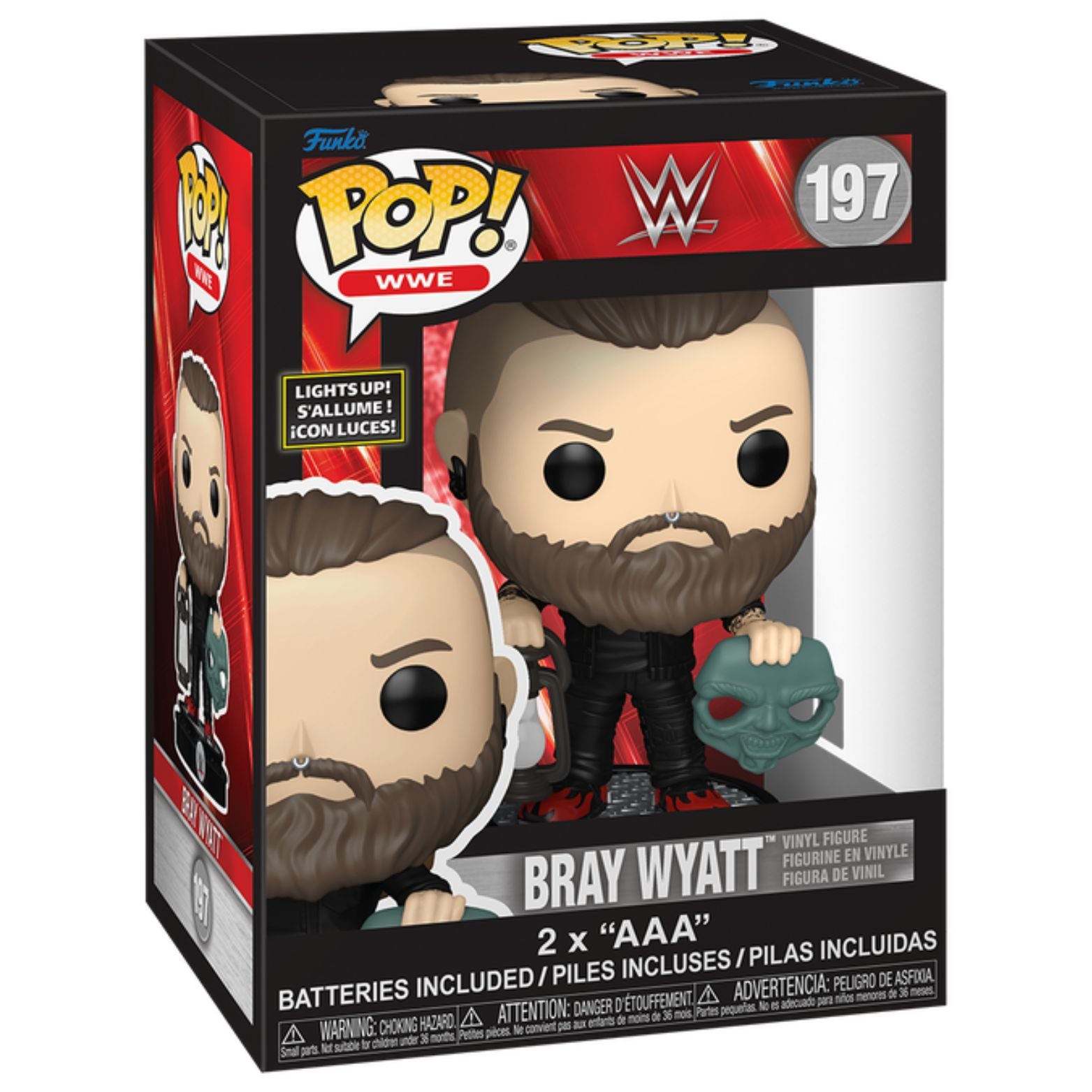 FUNKO POP! WWE BRAY WYATT LIGHTS UP no197