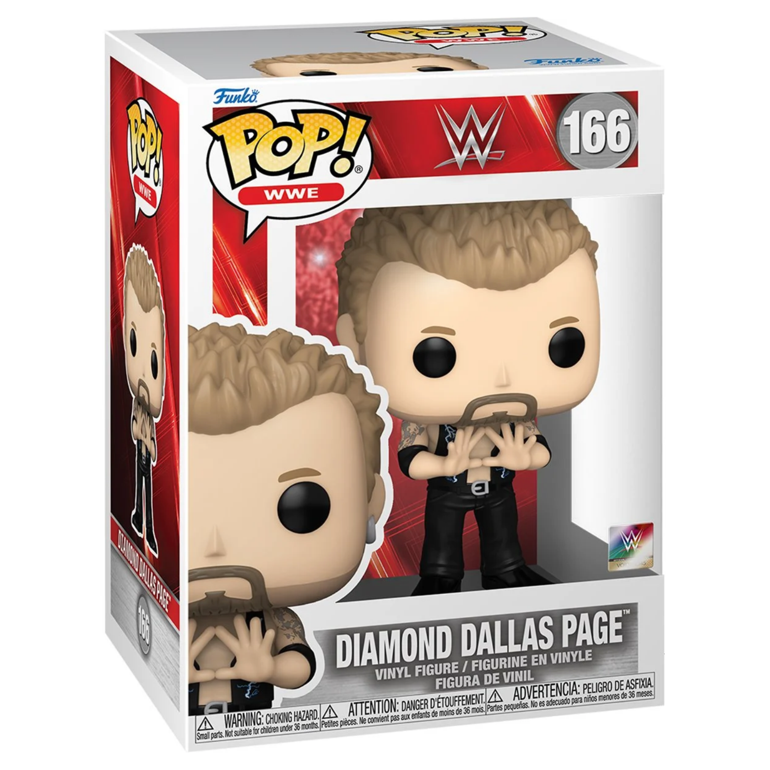 FUNKO POP! WWE DIAMOND DALLAS PAGE no166