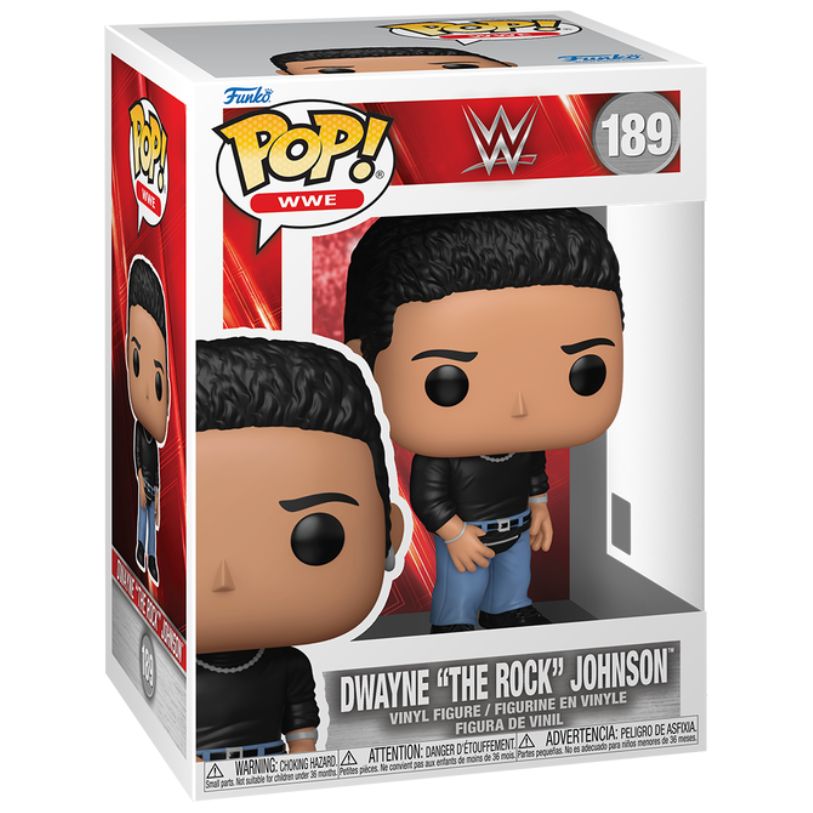 FUNKO POP! WWE DWAYNE THE ROCK JOHNSON no189