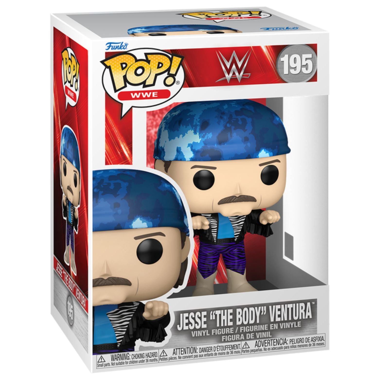 FUNKO POP! WWE JESSE "THE BODY" VENTURA no195