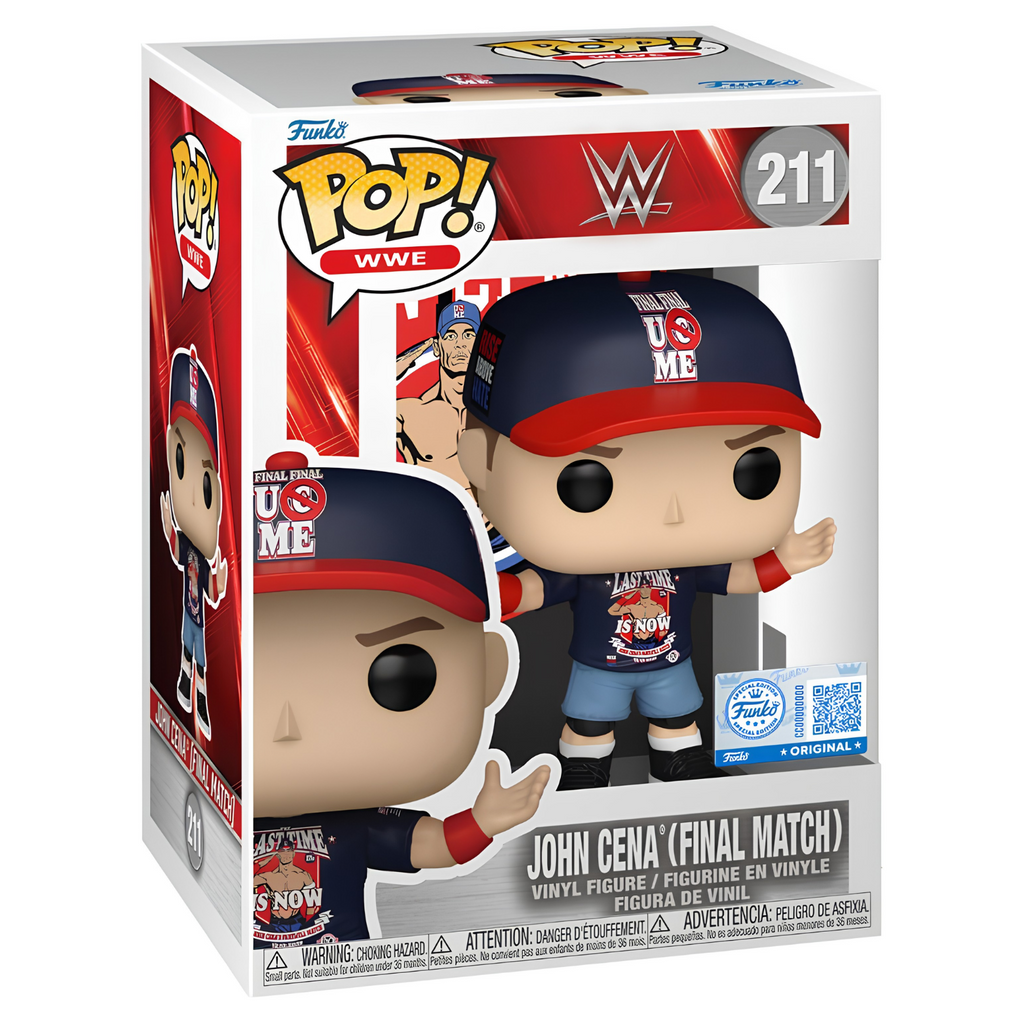FUNKO POP! WWE JOHN CENA FINAL MATCH FUNKO SPECIAL EDITION no211