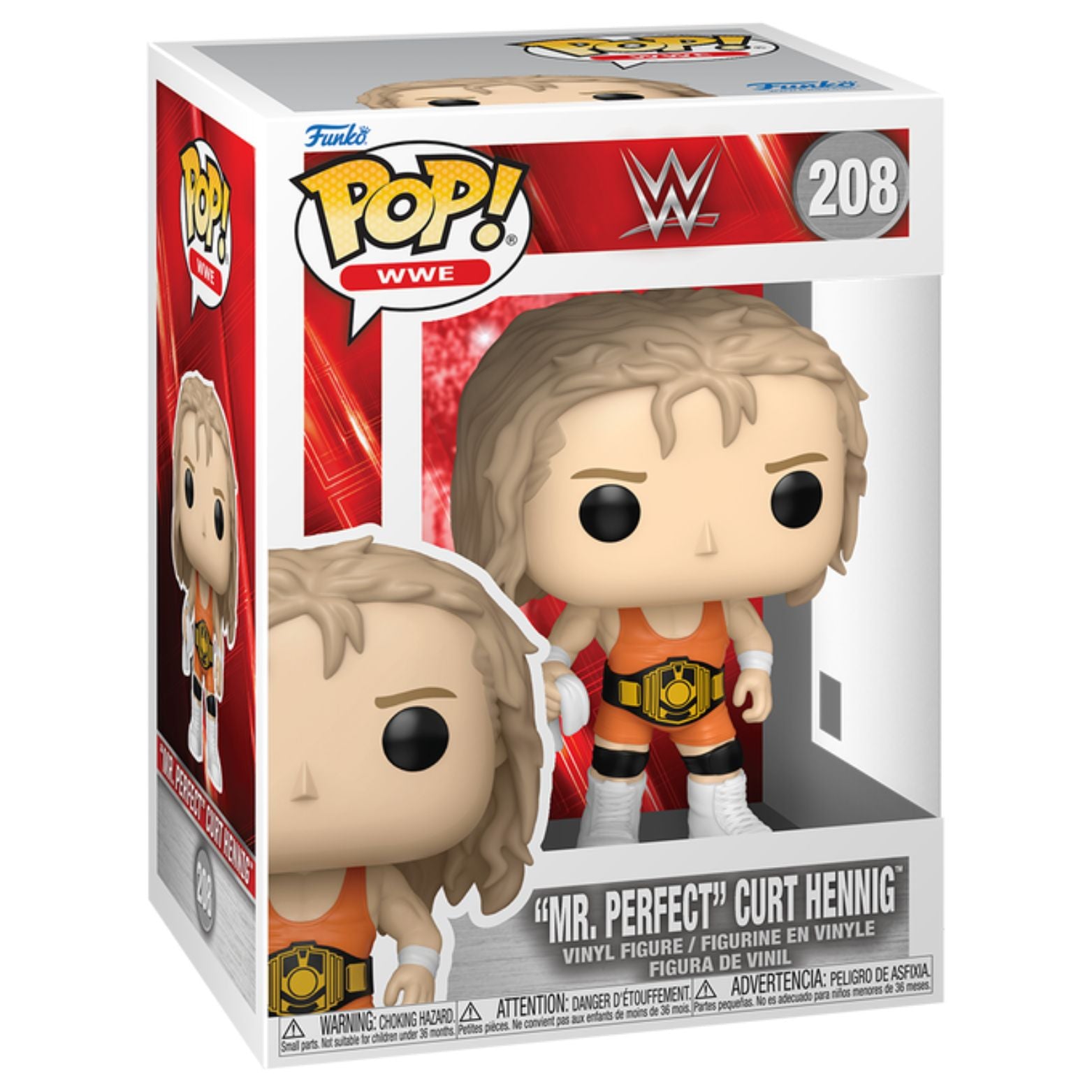 FUNKO POP! WWE "MR PERFECT" CURT HENNING no208