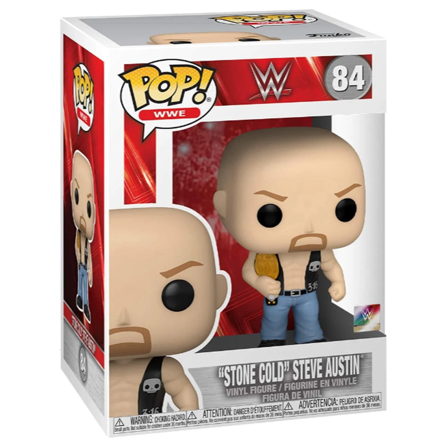 FUNKO POP! WWE STONE COLD STEVE AUSTIN no84