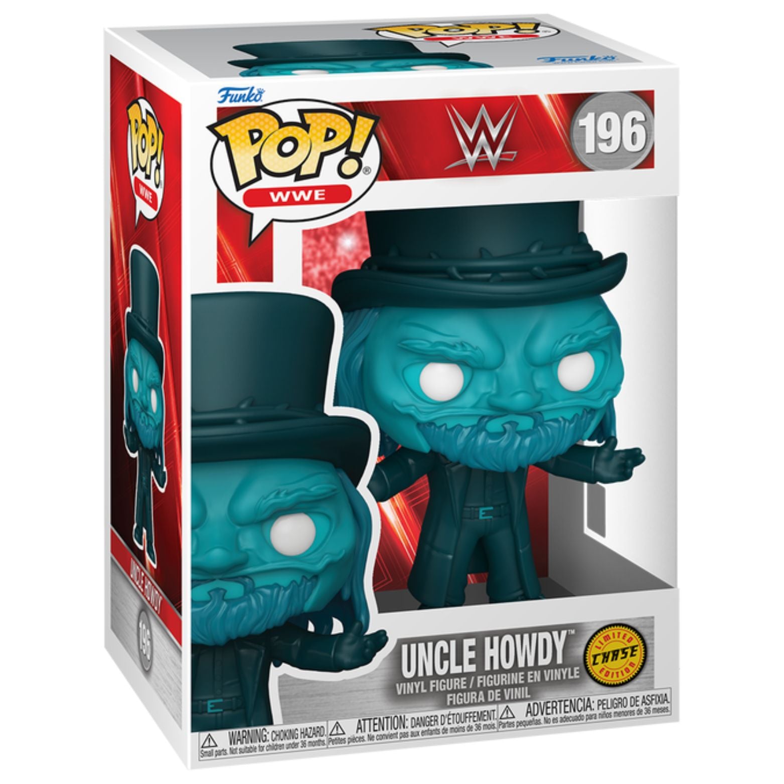 FUNKO POP! WWE UNCLE HOWDY CHASE no196