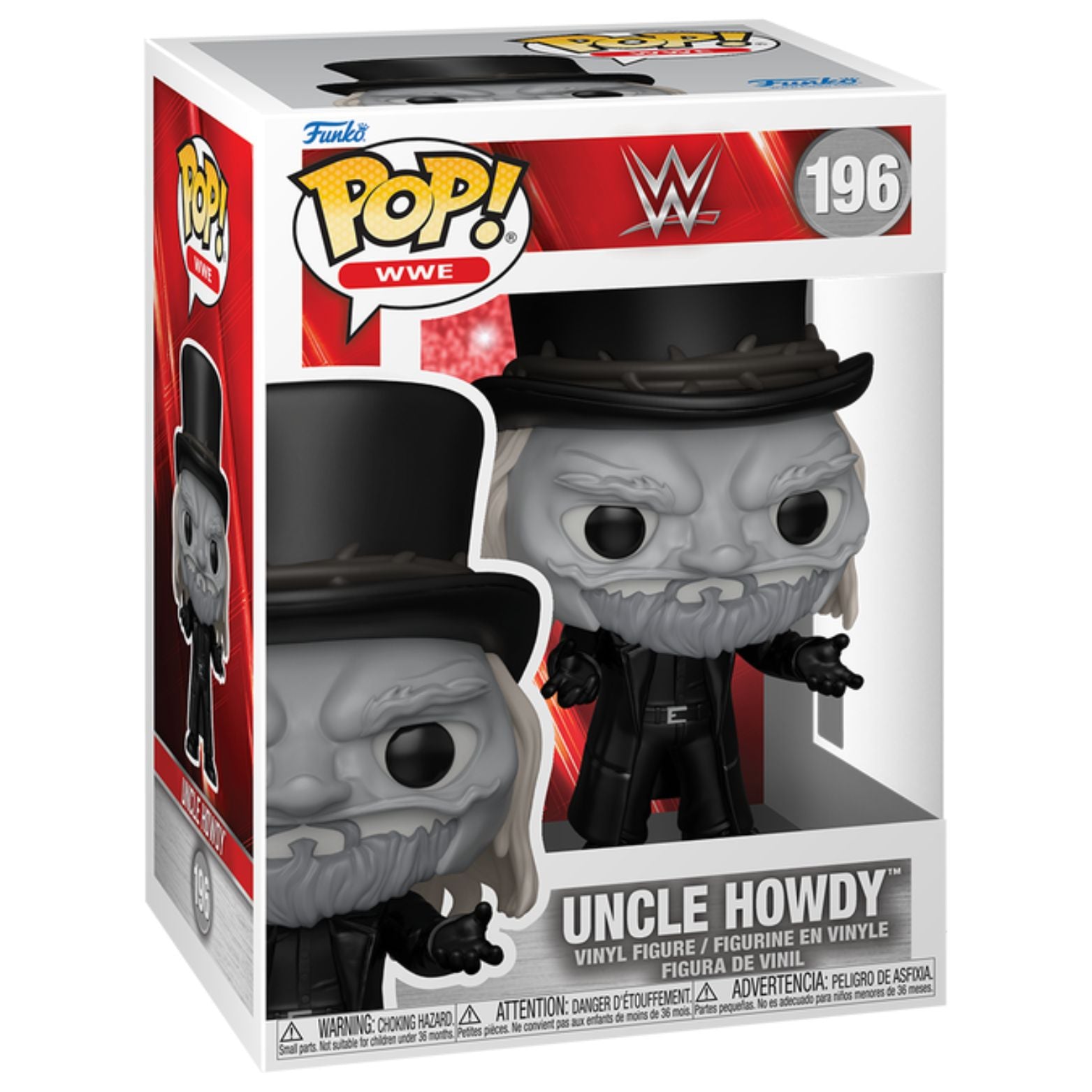 FUNKO POP! WWE UNCLE HOWDY no196