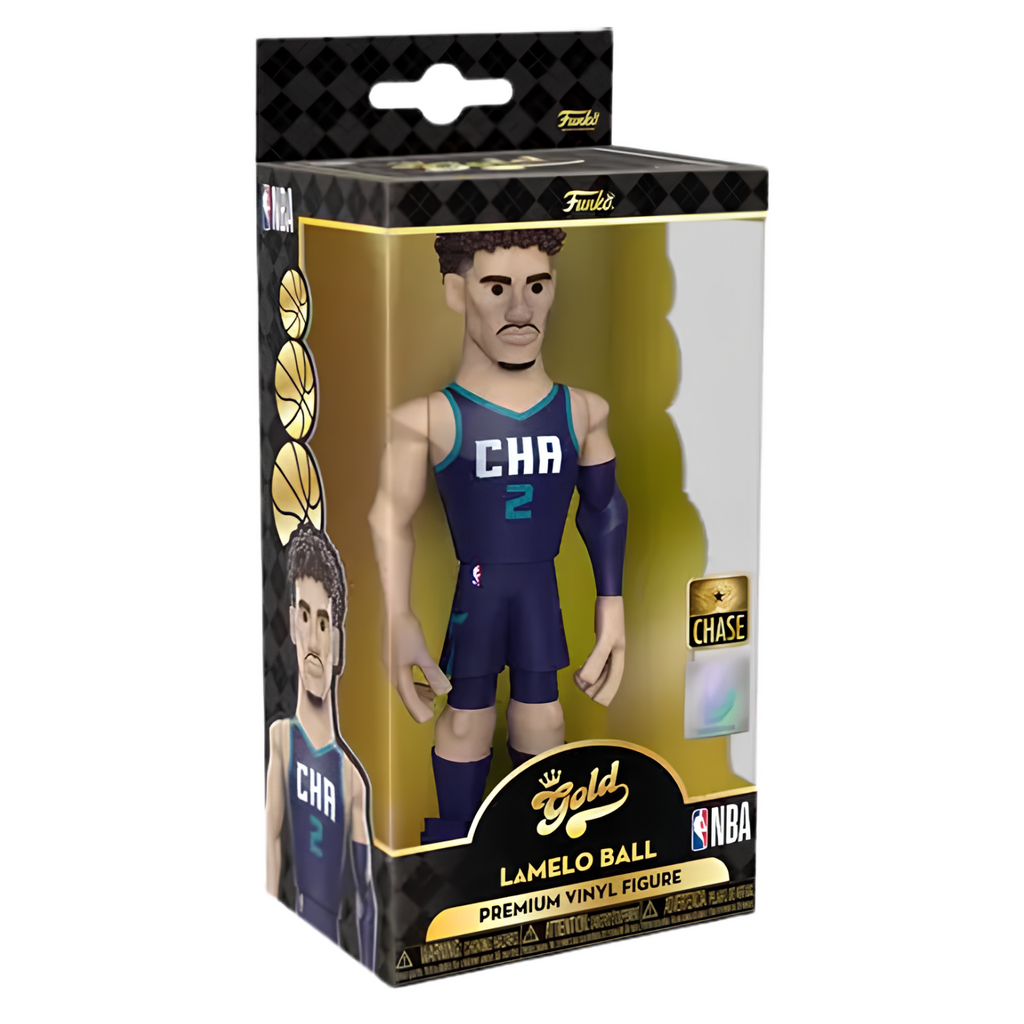 FUNKO VINYL GOLD FIGURE LAMELO BALL CHASE