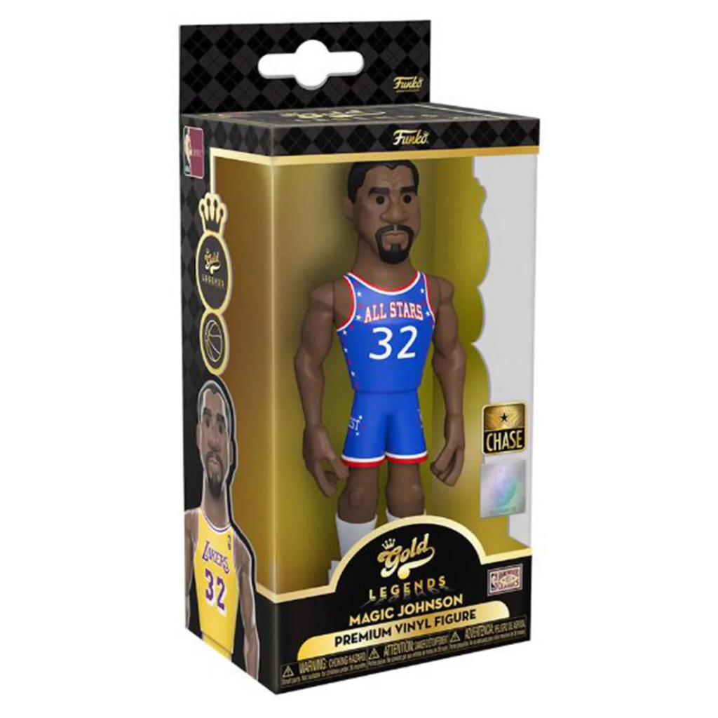 FUNKO VINYL GOLD FIGURE MAGIC JOHNSON CHASE