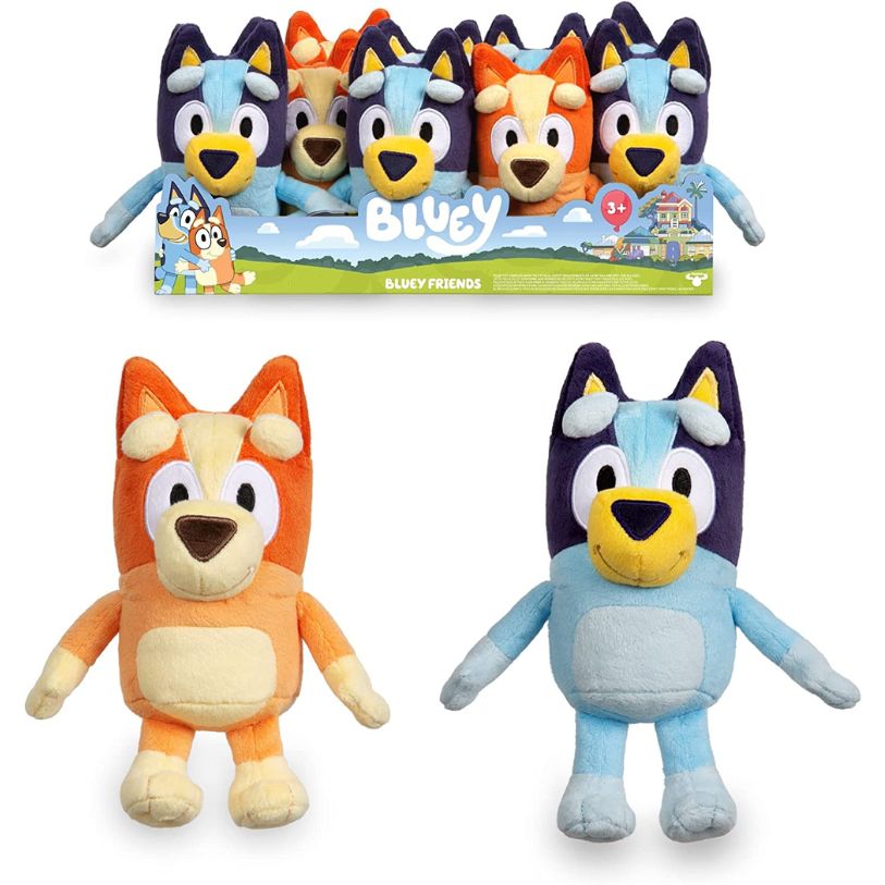 GOSEDJUR BLUEY FRIENDS ASSORTED 20cm