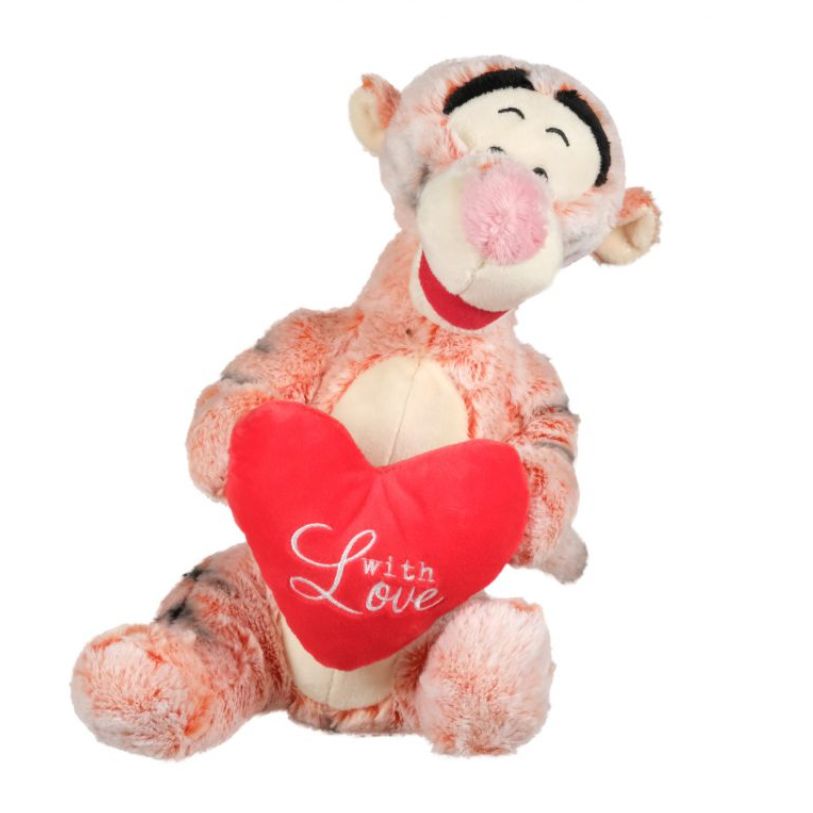 GOSEDJUR DISNEY WINNIE THE POOH TIGGER HEART 30cm