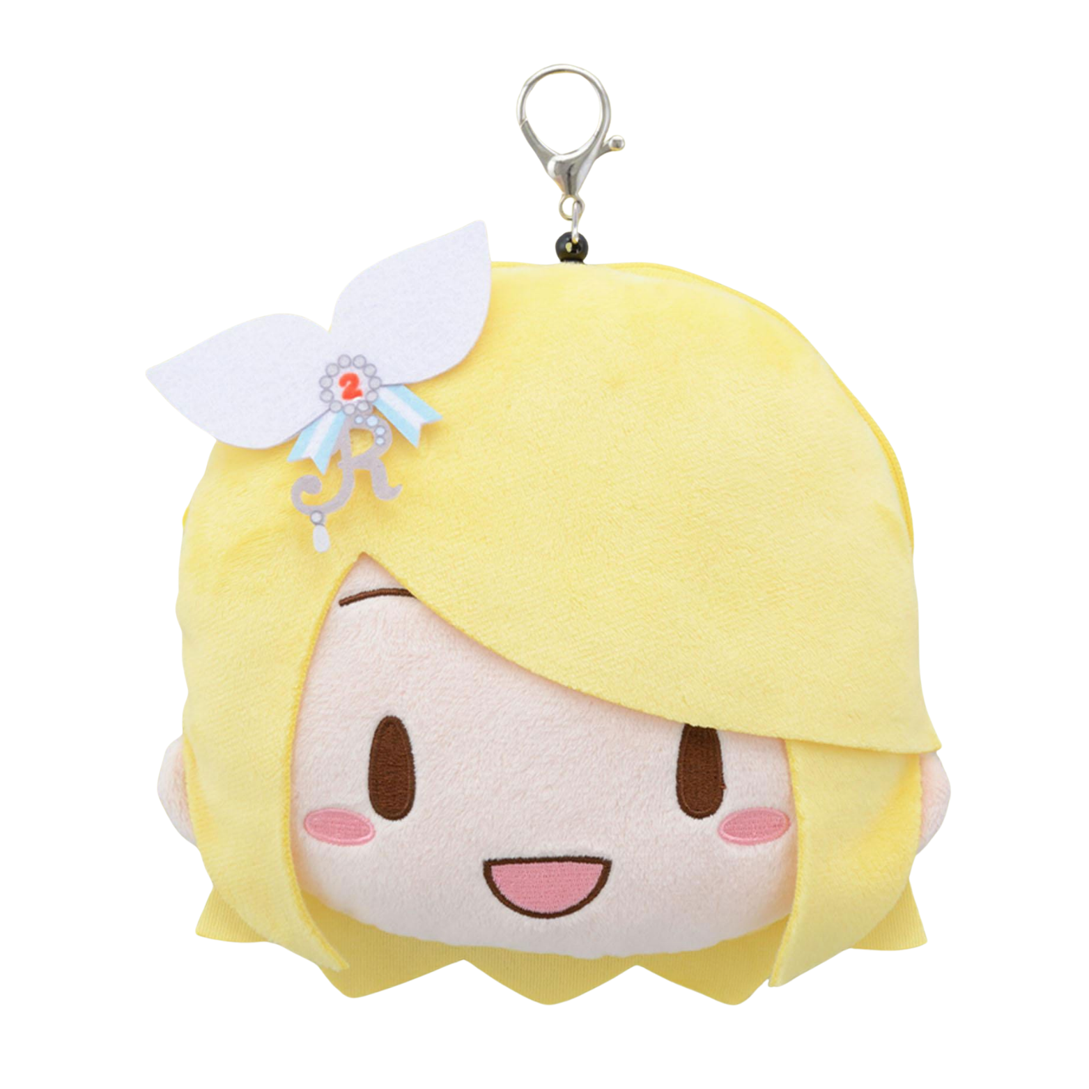 GOSEDJURHATSUNE MIKU: COLORFUL STAGE! PLUSH KEYCHAIN KAGAMINE RIN STAGE SEKAI 15CM