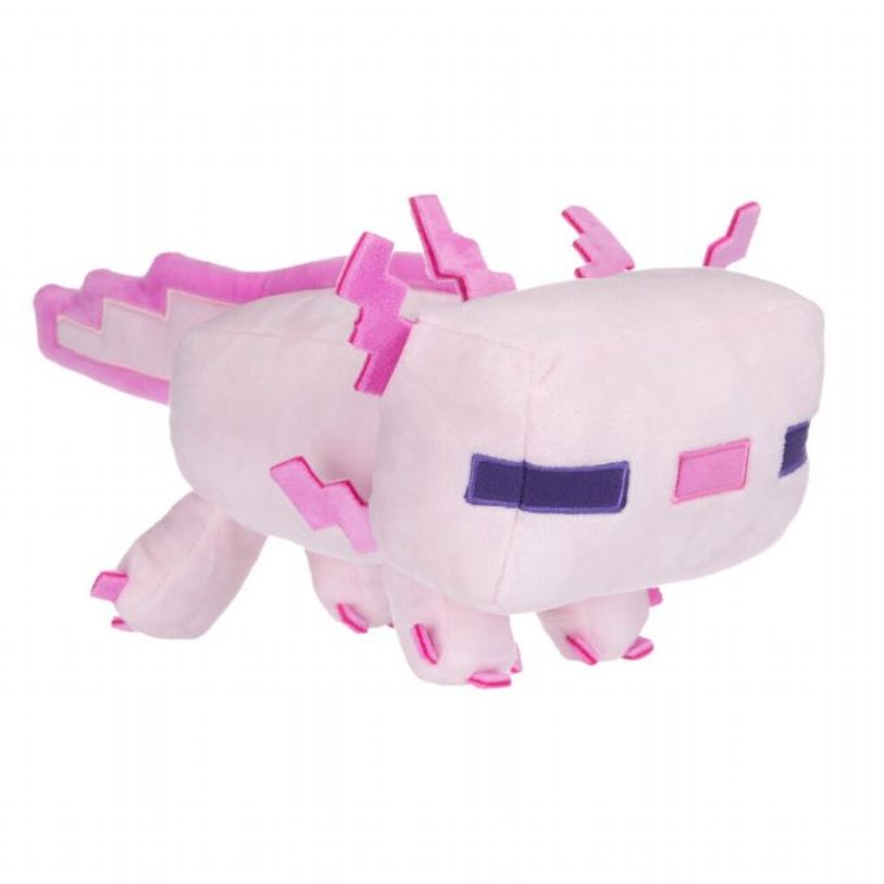 GOSEDJUR MINECRAFT THE MOVIE 2025 AXOLOTL 26cm