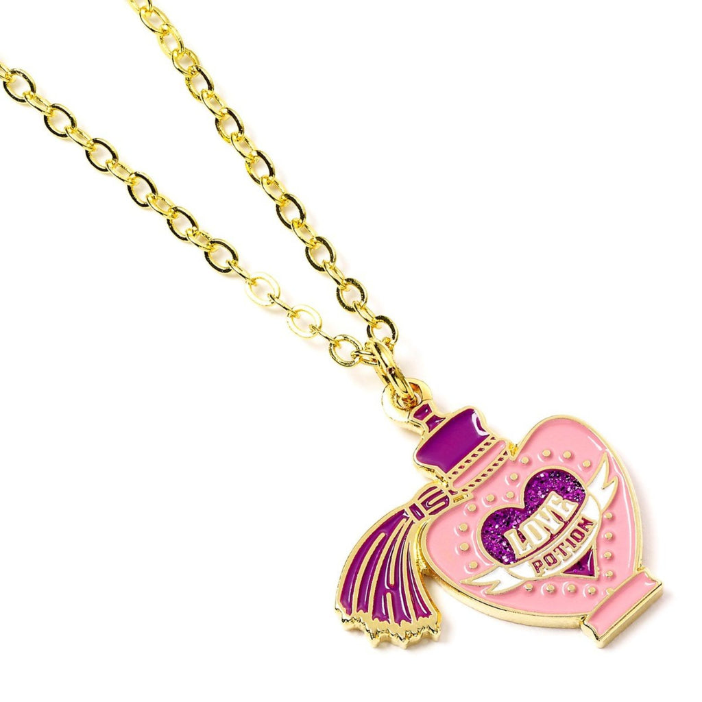 HALSBAND HARRY POTTER LOVE POTION GOLD PLATED