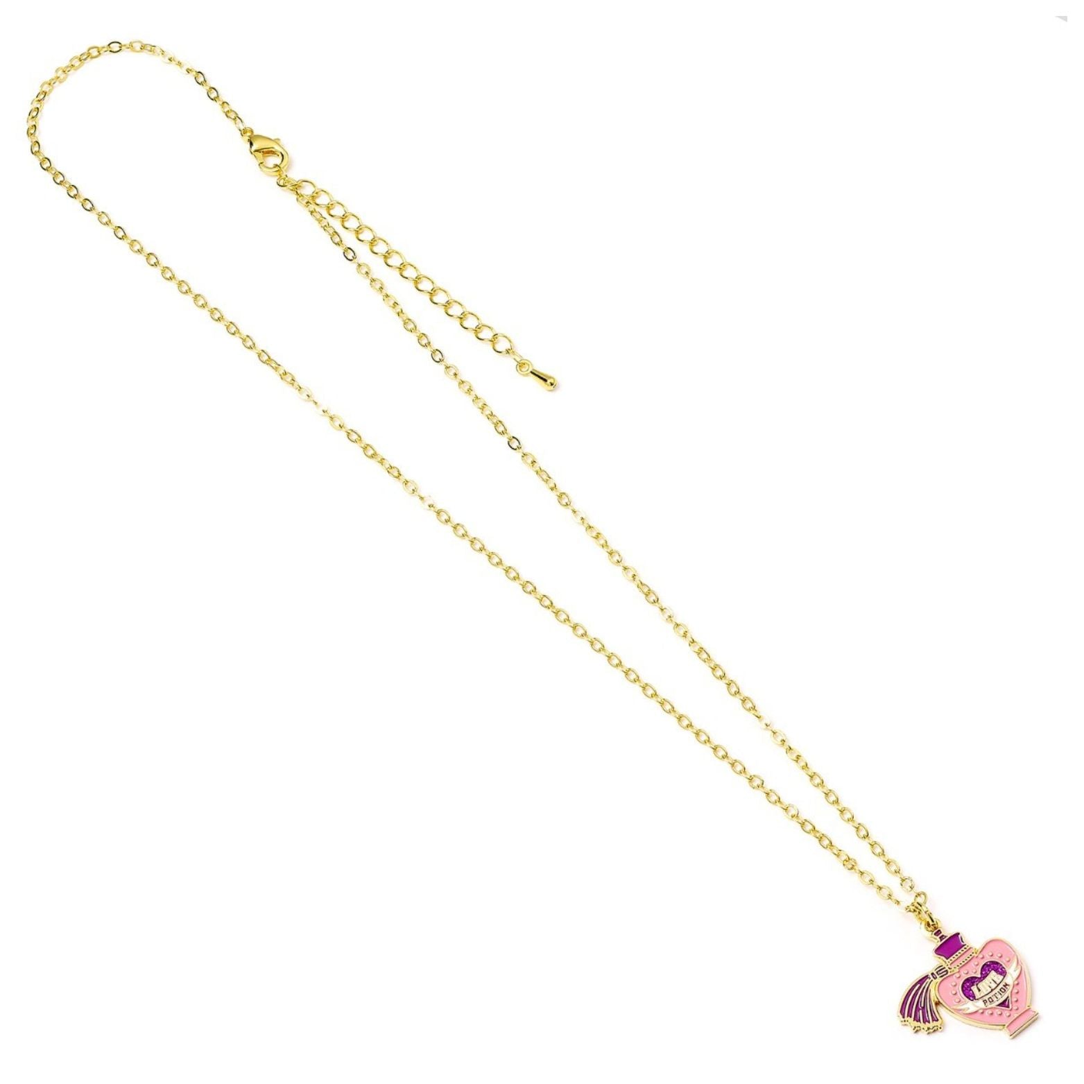 HALSBAND HARRY POTTER LOVE POTION GOLD PLATED