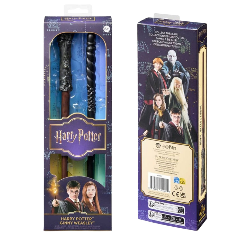 HARRY POTTER ROLE PLAY WAND TWIN PACK HARRY POTTER & GINNY WEASLEY