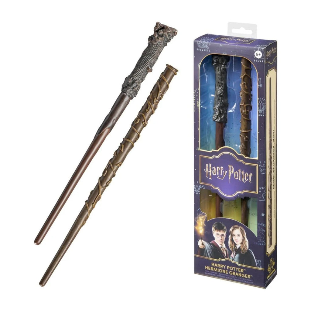 HARRY POTTER ROLE PLAY WAND TWIN PACK HARRY POTTER & HERMIONE GRANGER