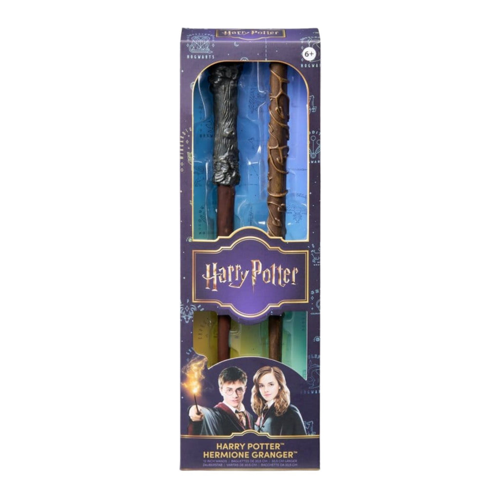 HARRY POTTER ROLE PLAY WAND TWIN PACK HARRY POTTER & HERMIONE GRANGER