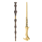 HARRY POTTER ROLE PLAY WAND TWIN PACK THE ELDER WAND & LORD VOLDEMORT