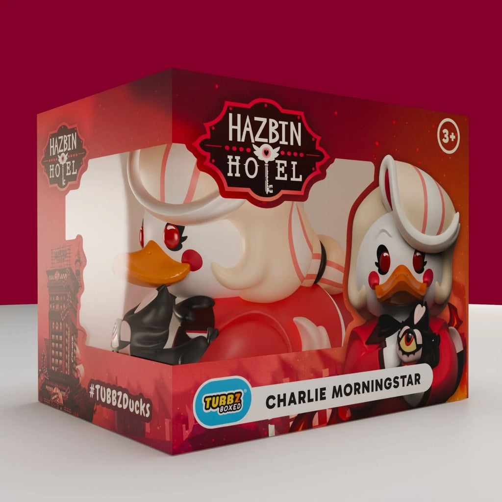 HAZBIN HOTEL TUBBZ PVC CHARLIE MORNINGSTAR BOXED EDITION 10cm