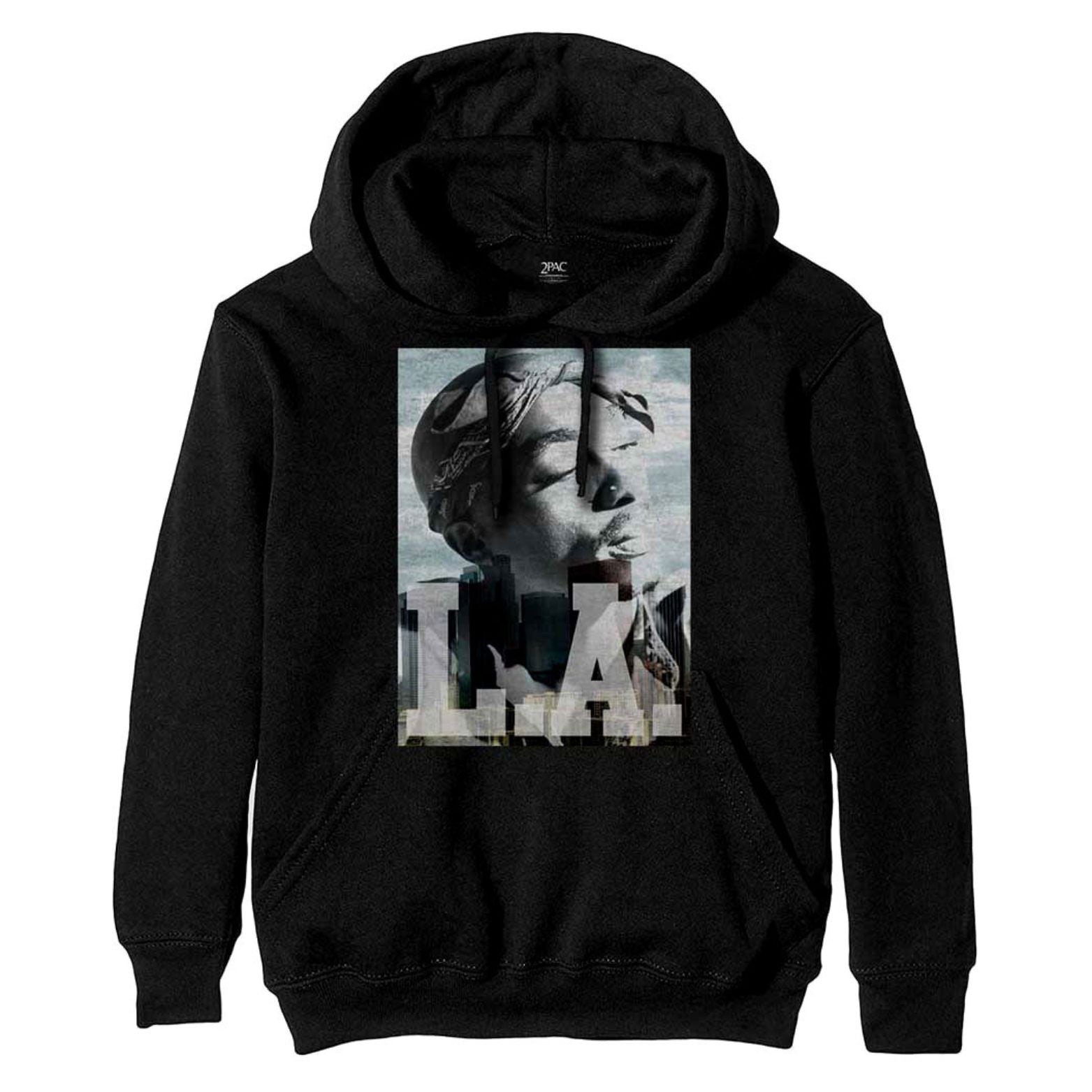 HOODIE TUPAC LA SKYLINE