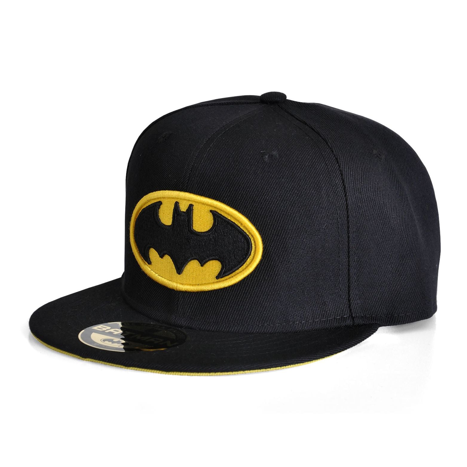 KEPS SNAPBACK BATMAN LOGO BLACK/YELLOW