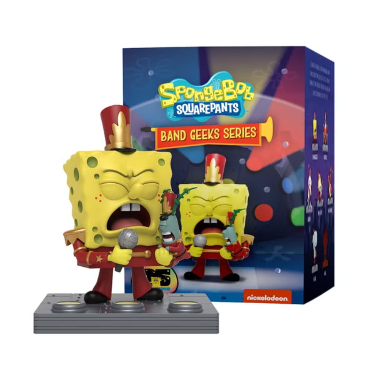 MIGHTY JAXX BLIND BOX SPONGEBOB SQUAREPANTS BAND GEEK SERIES