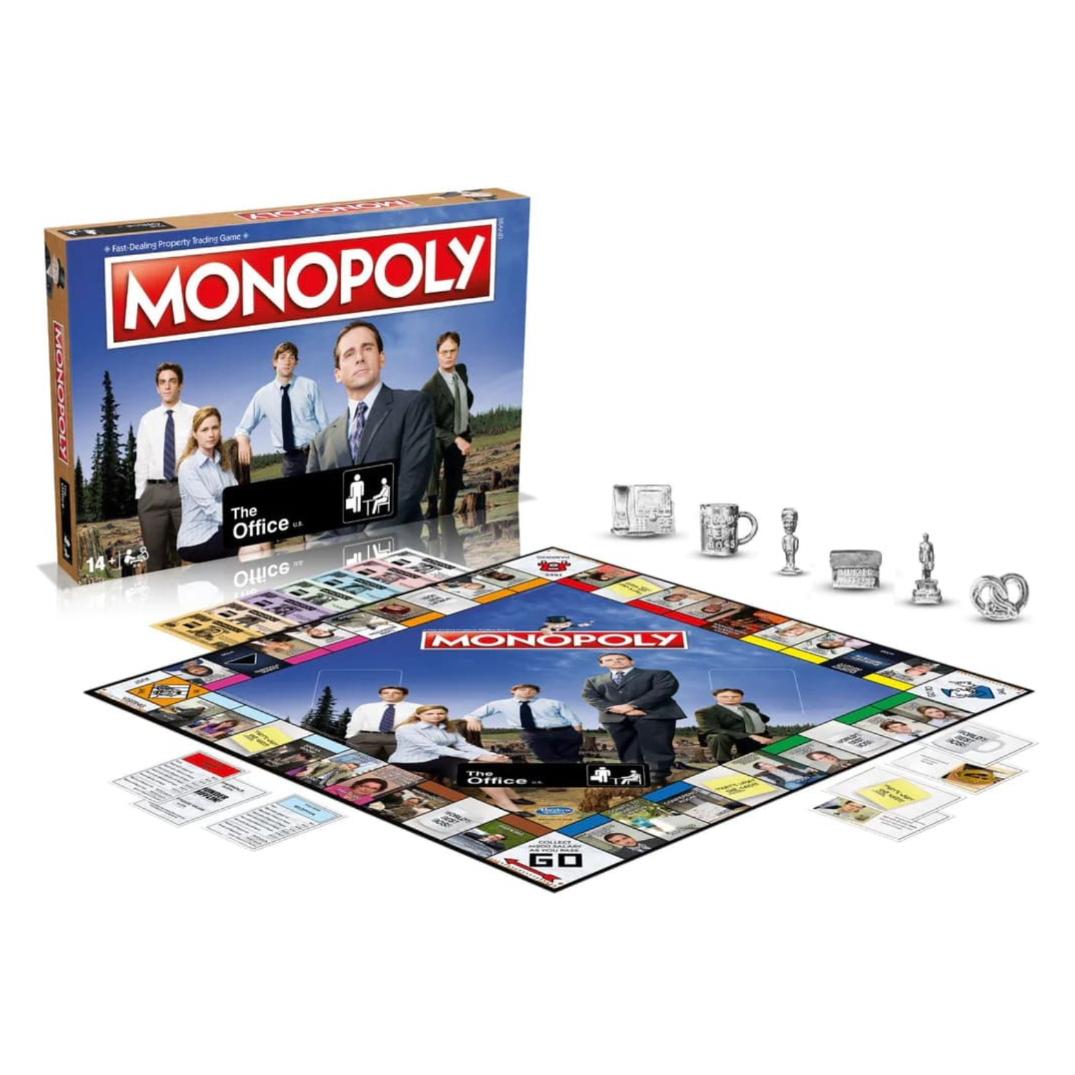 MONOPOL THE OFFICE (ENGELSK VERSION)