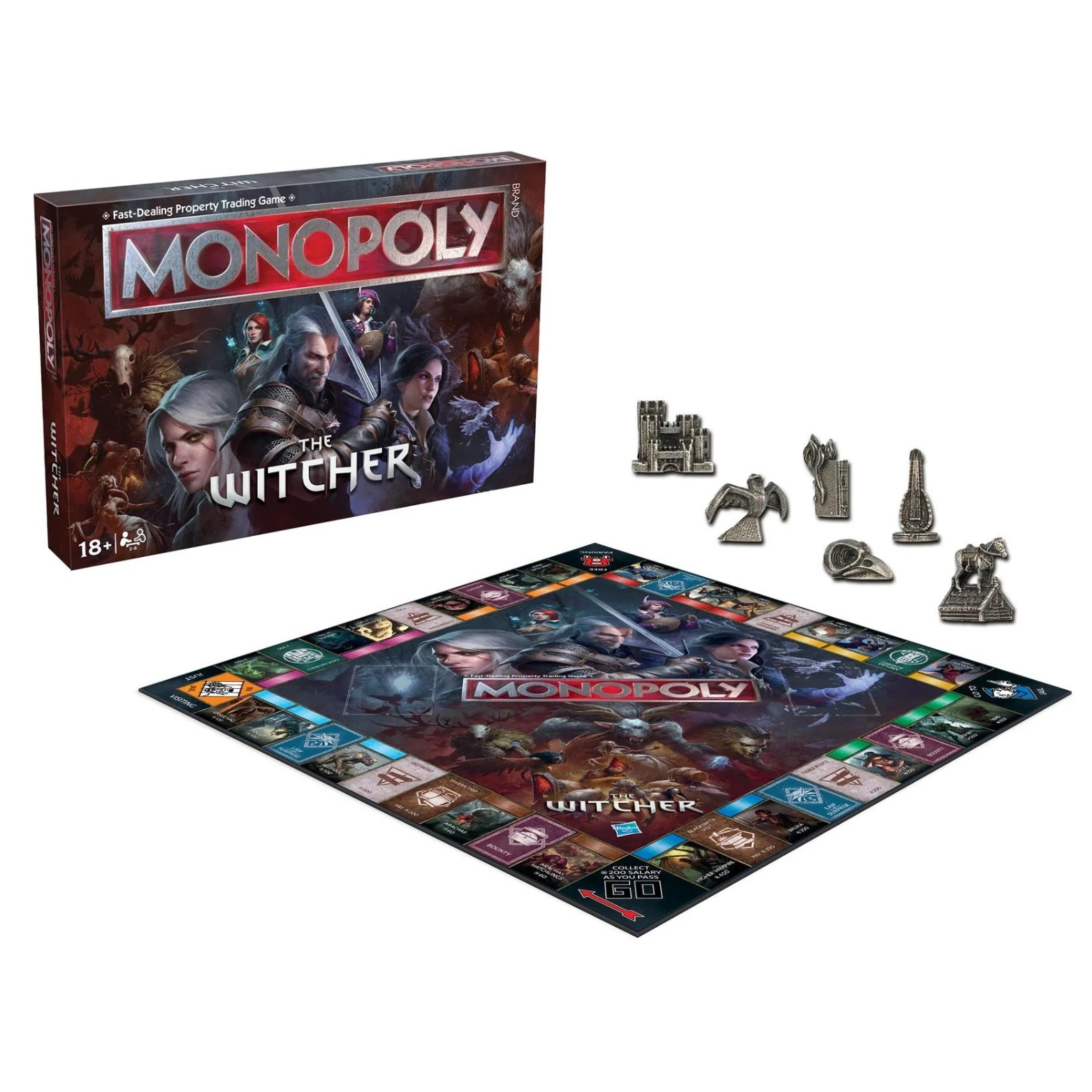 MONOPOL THE WITCHER (ENGELSK VERSION)