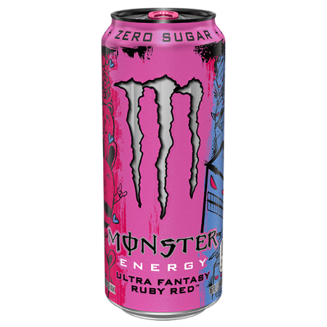 MONSTER ENERGY ULTRA FANTASY RUBY RED 500ml