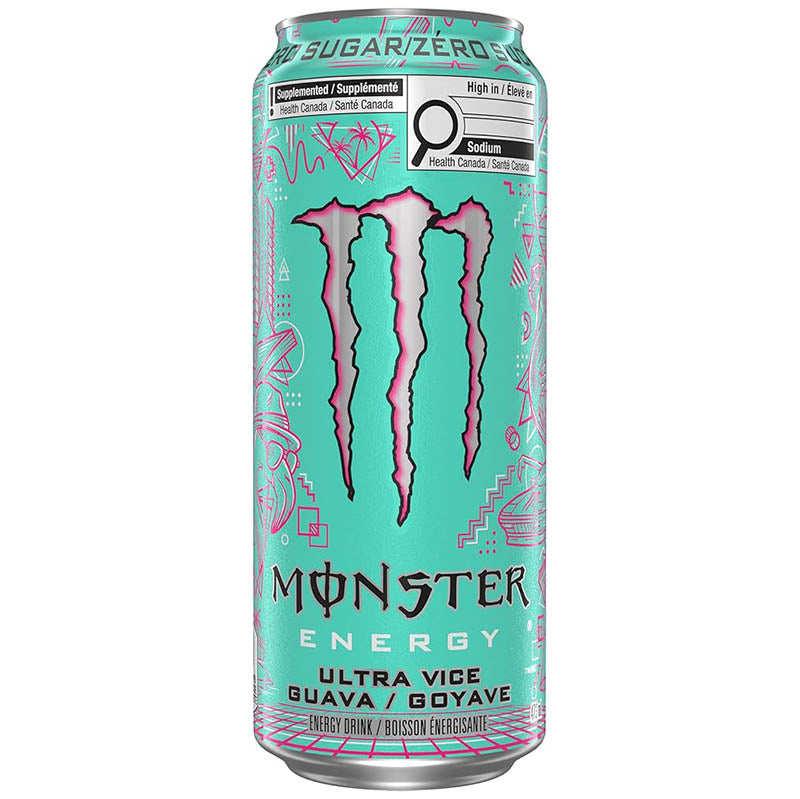 MONSTER ENERGY ULTRA VICE GUAVA 473ml
