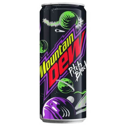 MOUNTAIN DEW PITCH BLACK 330ml