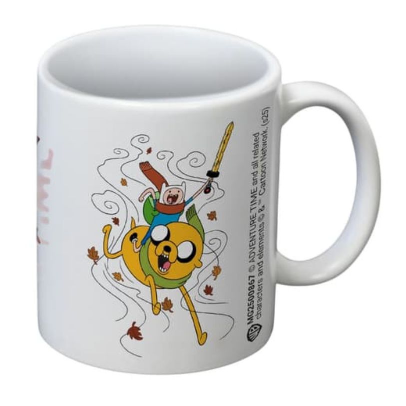 MUG ADVENTURE TIME LEAVES